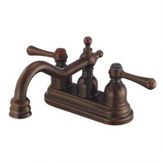 Danze Opulence Two Handle Centerset Lavatory Faucet   Tumbled Bronze