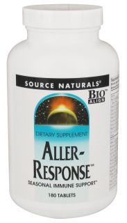 Source Naturals   Aller Response   180 Tablets