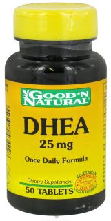 Good N Natural   DHEA 25 mg.   50 Tablets