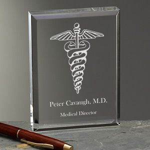 Personalized Medial Specialty Paperweight