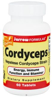 Jarrow Formulas   Cordyceps   60 Vegetarian Tablets