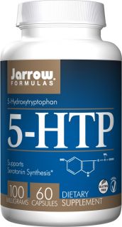 Jarrow Formulas   5 HTP 100 mg.   60 Vegetarian Capsules