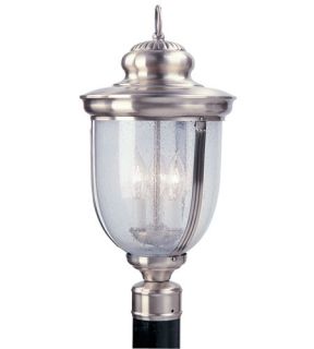 Windham 3 Light Post Lights & Accessories in Brushed Nickel 2563 91