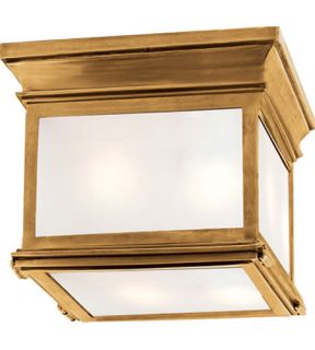 Chart House 3 Light Outdoor Ceiling Lights in Antique Brass CHO4310AB FG
