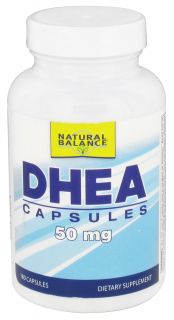 Natural Balance   DHEA 50 mg.   180 Capsules (Formerly Trimedica)