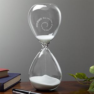Personalized Hourglass Keepsake Gift