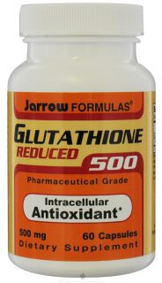 Jarrow Formulas   Glutathione Reduced 500 mg.   60 Capsules