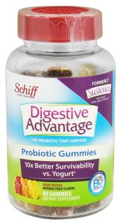 Schiff   Digestive Advantage Daily Probiotic   80 Gummies (formerly Sustenex)