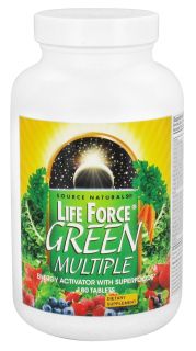 Source Naturals   Life Force Green Multiple   180 Tablets