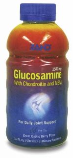 Zand   Glucosamine 1500 With Chondroitin and MSM   16 oz.