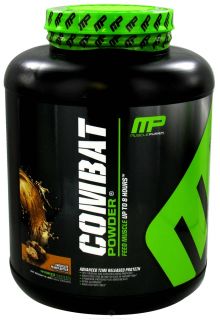 Muscle Pharm   Combat Advanced Time Release Protein Powder Chocolate Peanut Butter   4 lbs.