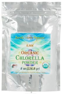 Earth Circle Organics   Chlorella Organic Powder   8 oz.