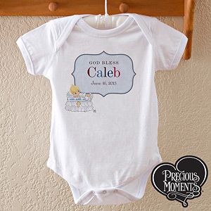Personalized Baby Christening Bodysuit   Precious Moments