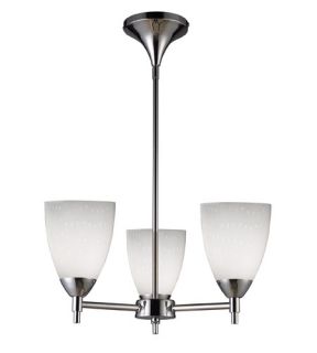 Celina 3 Light Chandeliers in Polished Chrome 10154/3PC WH