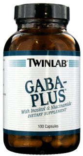 Twinlab   GABA with Inositol & Nianamide   100 Capsules