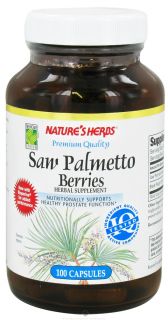 Natures Herbs   Saw Palmetto   100 Capsules