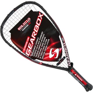 Gearbox Solid 1.0 185Q Red Gearbox Racquetball Racquets