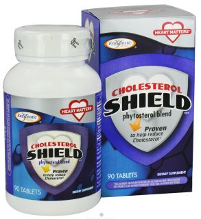 Enzymatic Therapy   Cholesterol Shield Phytosterol Blend   90 Tablets (Formerly Cholestoril Plus)
