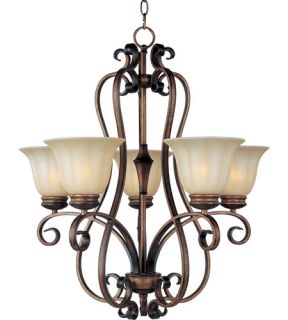 Fremont 5 Light Chandeliers in Platinum Dusk 22245WSPD