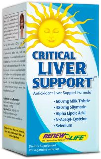 ReNew Life   Critical Liver Support   90 Capsules
