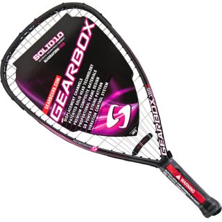Gearbox Solid 1.0 165Q Magenta Gearbox Racquetball Racquets