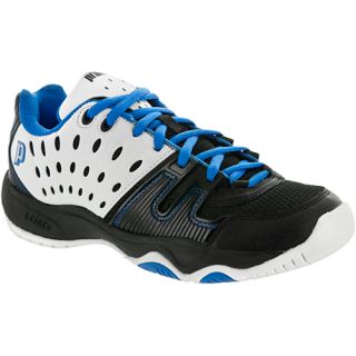 Prince T22 Junior White/Black/Blue Prince Junior Tennis Shoes