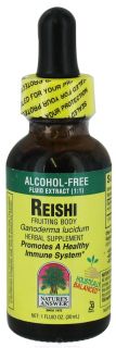 Natures Answer   Reishi Fruiting Body Alcohol Free   1 oz.