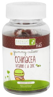 Natural Dynamix   Echinacea, Vitamin C, & Zinc   60 Gummies