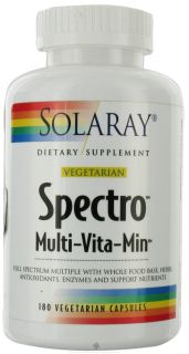 Solaray   Spectro Multi Vita Min   180 Vegetarian Capsules