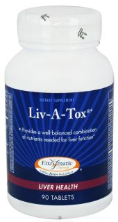 Enzymatic Therapy   Liv A Tox   90 Tablets