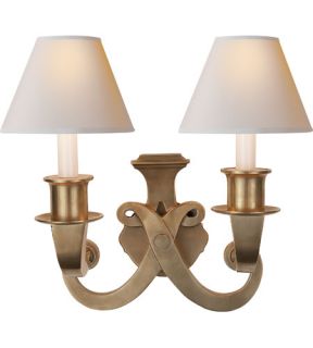 Studio Savoy 2 Light Wall Sconces in Hand Rubbed Antique Brass SP2000HAB NP