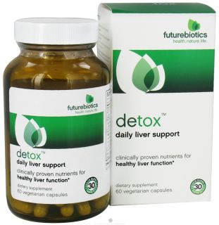 Futurebiotics   Detox Daily Liver Support   60 Vegetarian Capsules