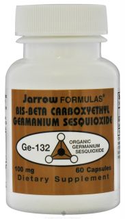 Jarrow Formulas   Germanium Ge 132 100 mg.   60 Capsules