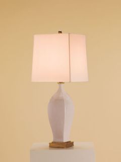 Chilton 1 Light Table Lamps in Antique White Crackle 6064