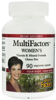 Natural Factors   MultiFactors Womens   90 Vegetarian Capsules