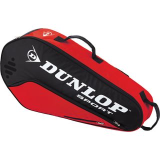 Dunlop Biomimetic Tour 3 Racquet Bag Red Dunlop Tennis Bags