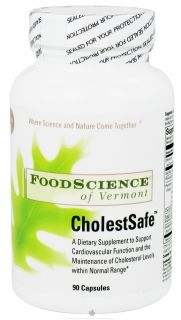 FoodScience of Vermont   Cholestsafe   90 Capsules