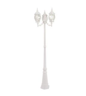 Frontenac 3 Light Post Lights & Accessories in White 7710 03