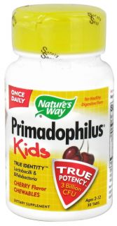 Natures Way   Primadophilus Kids Cherry   30 Chewable Tablets