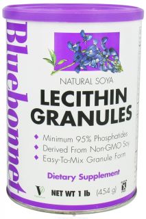 Bluebonnet Nutrition   Natural Soya Lecithin Granules   1 lb.