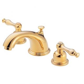 Danze® Sheridan™ Widespread Lavatory Faucets   Polished Brass