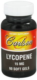 Carlson Labs   Lycopene 15 mg.   60 Softgels