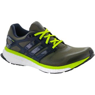 adidas Energy Boost 2 adidas Mens Running Shoes Earth Green/Night Shade/Solar
