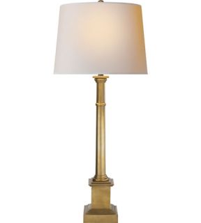 Suzanne Kasler Josephine 1 Light Table Lamps in Hand Rubbed Antique Brass SK3008HAB NP