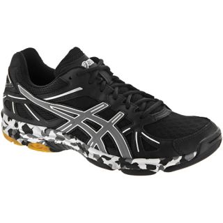 ASICS GEL Flashpoint ASICS Mens Indoor, Squash, Racquetball Shoes Black/Charco