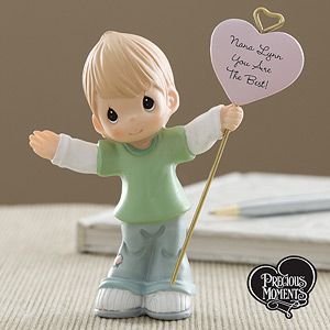 Personalized Precious Moments Boy Figurine   Gift of Love