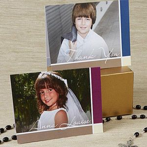 Personalized Photo Thank You Cards   Blessed Child