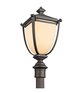 Warner Park 1 Light Post Lights & Accessories in Rubbed Bronze 49104RZFL