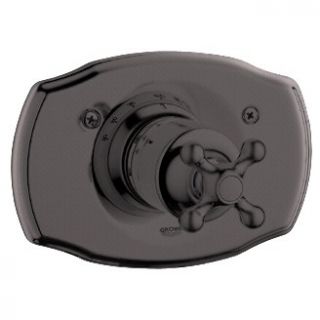 Grohe Seabury Thermostat Trim with Cross Handle   Oil Rubbed Bronze