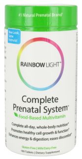 Rainbow Light   Complete Prenatal System   180 Tablets